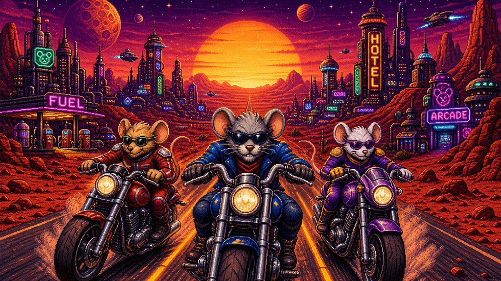 Mars Bikers Rampage screenshot 1